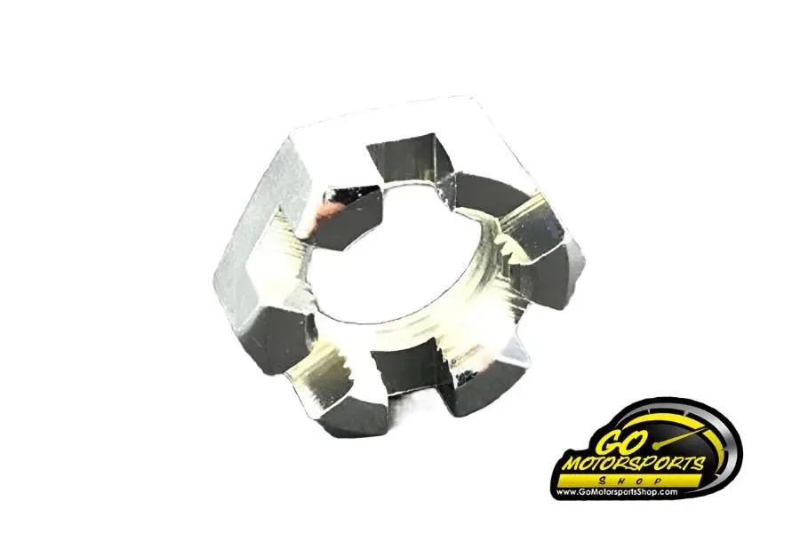 Go Kart | Slotted Hex Nut, 5/8-18 (Spindle Nut) 1