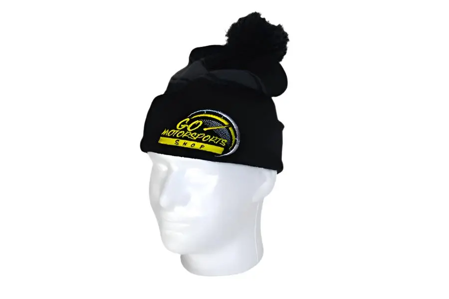 Go Motorsports Shop Winter Beanie Pom Pom 1