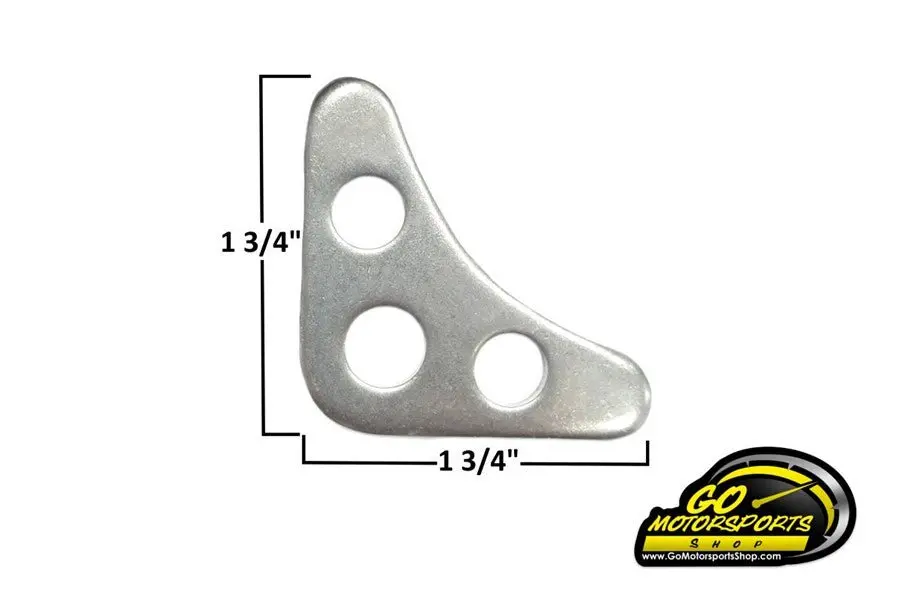 Gussett (3 Hole 1/8" Steel) 1