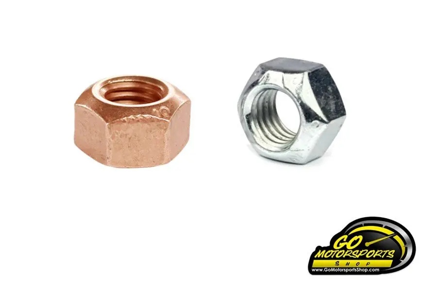 Header Stud Locknuts (Copper Or Zinc Plated) | Legend Car 1