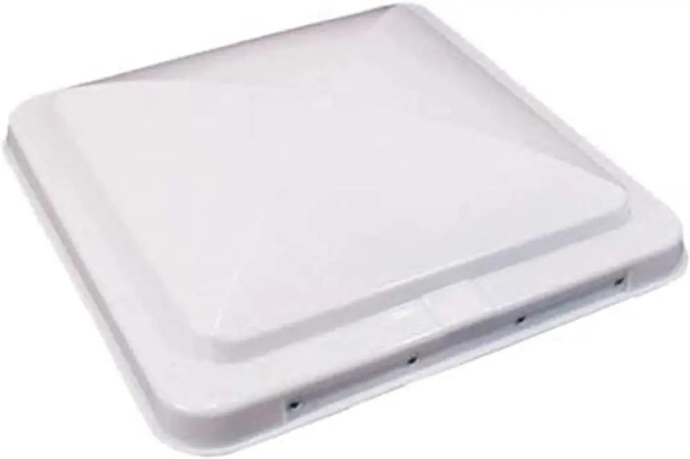 Heng's 90110A-C1 Universal Lid For Elixir/Ventline Roof Vents - 14" White 1