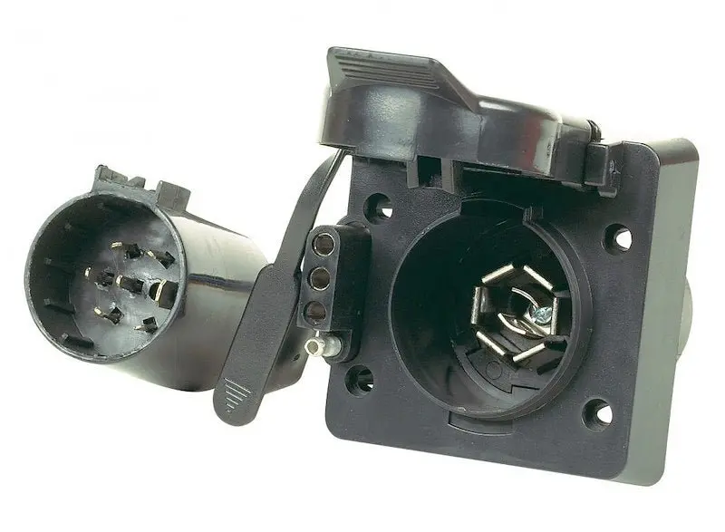 Hopkins Mfg 40955 Ford / Gm 7 Blade And 4 Flat Wiring Kit 1