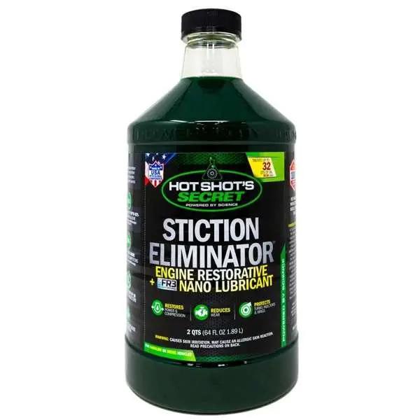 Hot Shot Secret Oil Additive; Stiction Eliminator Hss64z  64Oz 1