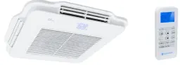Houghton 13.5K / 15K Low Profile Non-Ducted Ceiling Assembly & Remote 1