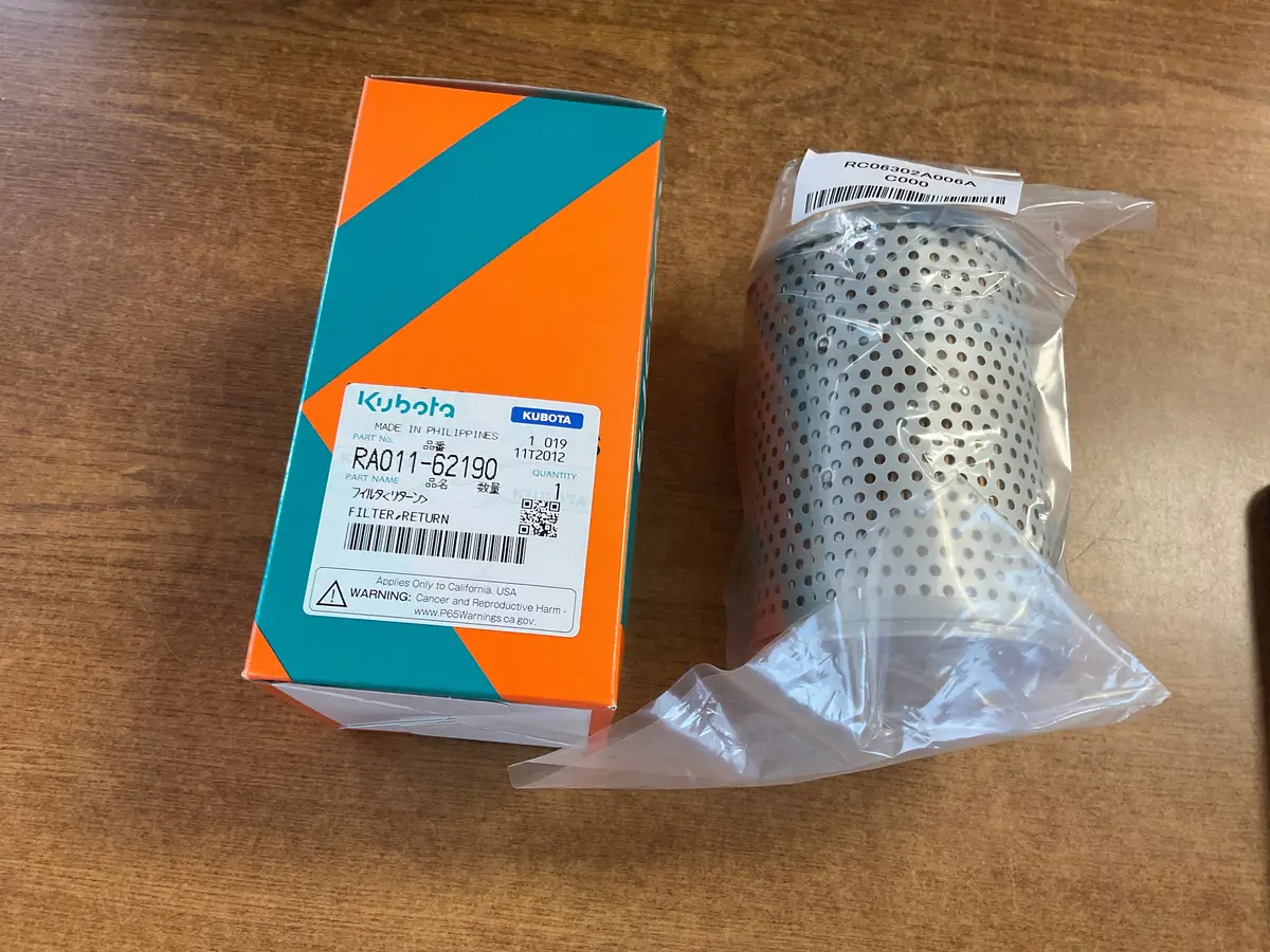 Hydraulic Return Filter Ra011-62190 1