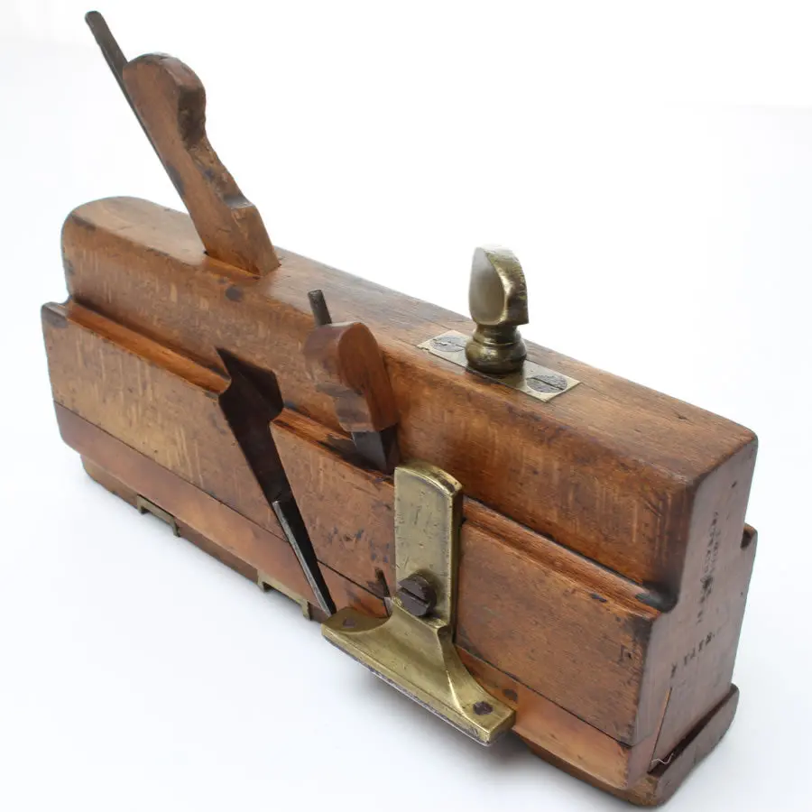 Sold - J Miller Wooden Fillister Plane 1