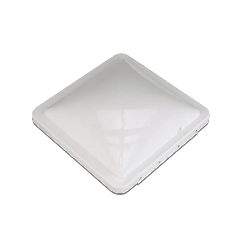 K1020-81 Roof Vent Lid Fan-Tastic ™ Hinge With Rivets - White 1