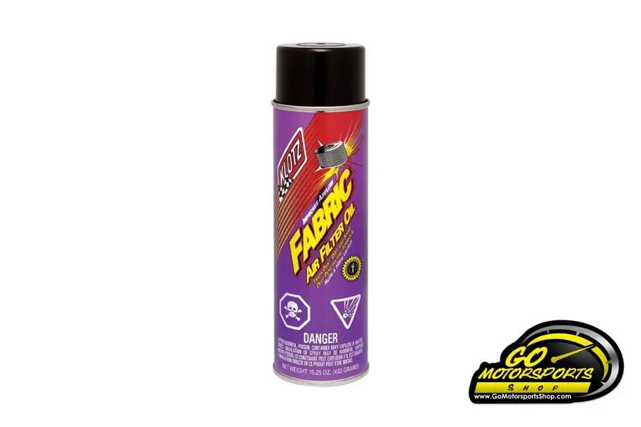 Klotz Fabric Filter Oil | 15.25 Oz Aerosol Can 1