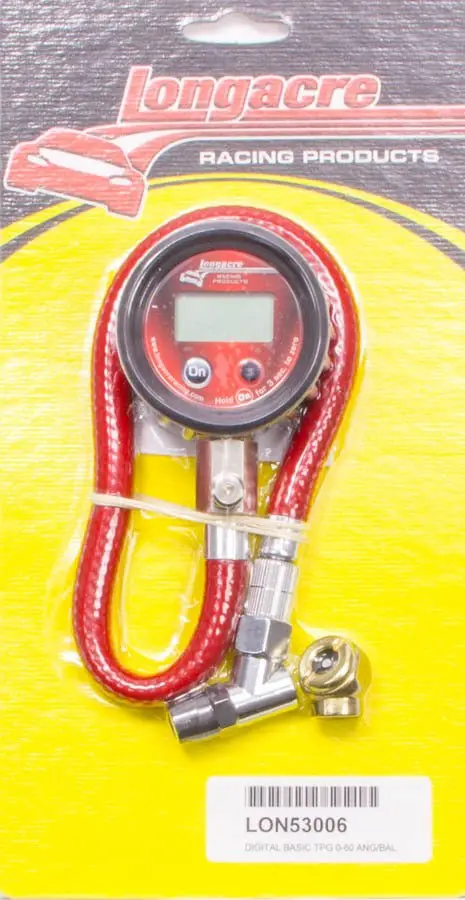 Longacre Digital Air Pressure Gauge 0-60 1
