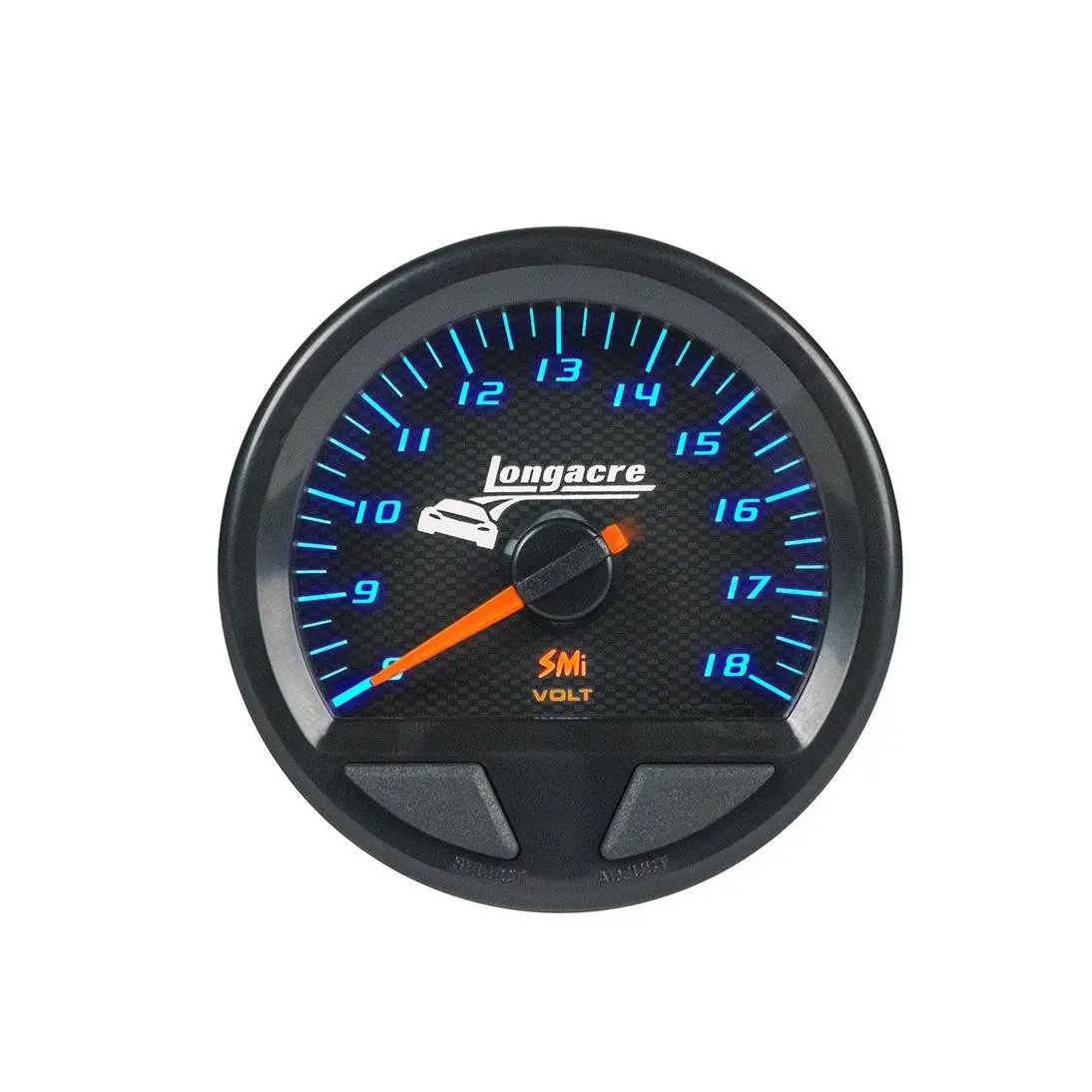 Longacre Elite Waterproof Volt Gauge 8-18 1