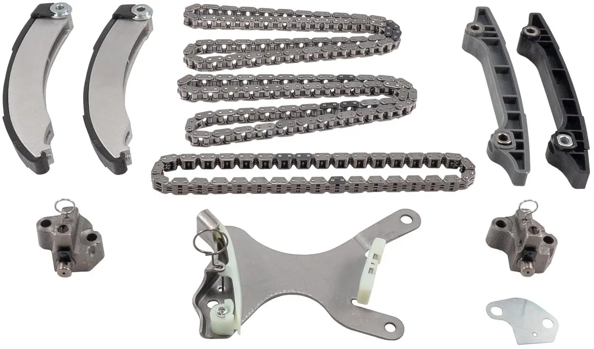 Melling Heavy-Duty Timing Chain Kit With Hydraulic Tensioner (3-393Sbh) 1