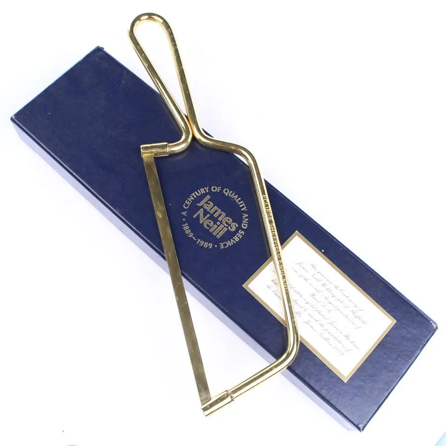 Sold - Eclipse Gold Plated Junior Hack Saw 1