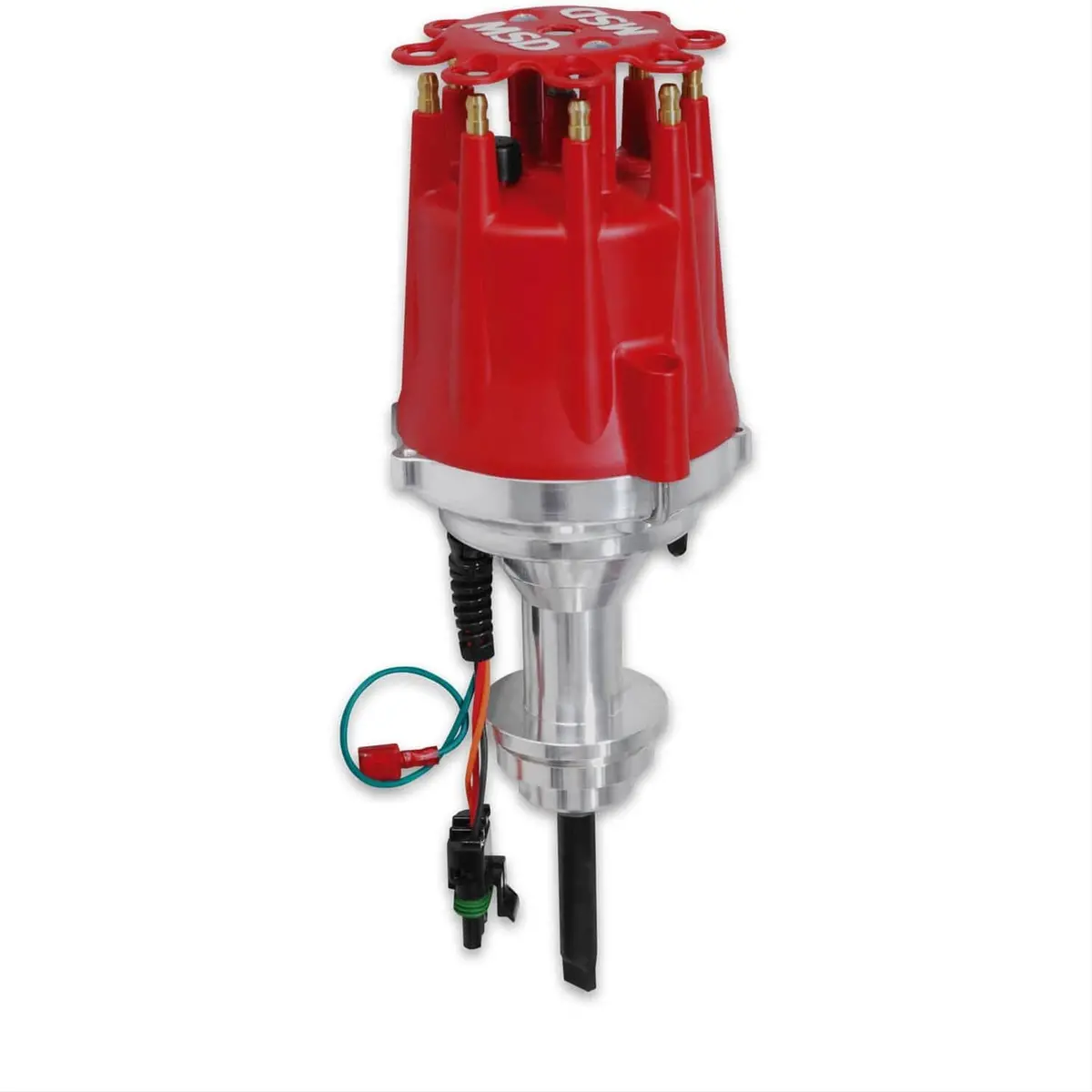 Msd 8504 Digital E-Curve Pro Billet Distributor With Adjustable Timing 1