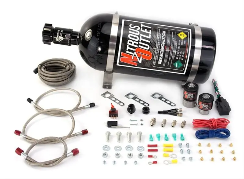Nitrous Outlet 00-10004-10 Efi Single Nozzle Nitrous System 1