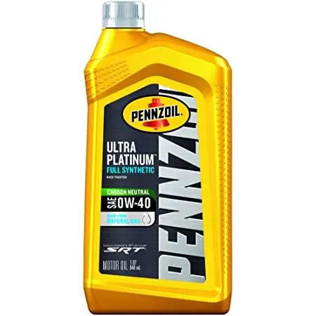 Pennzoil Ultra Platinum 0W-40 Full Synthetic Motor Oil 550040855 1
