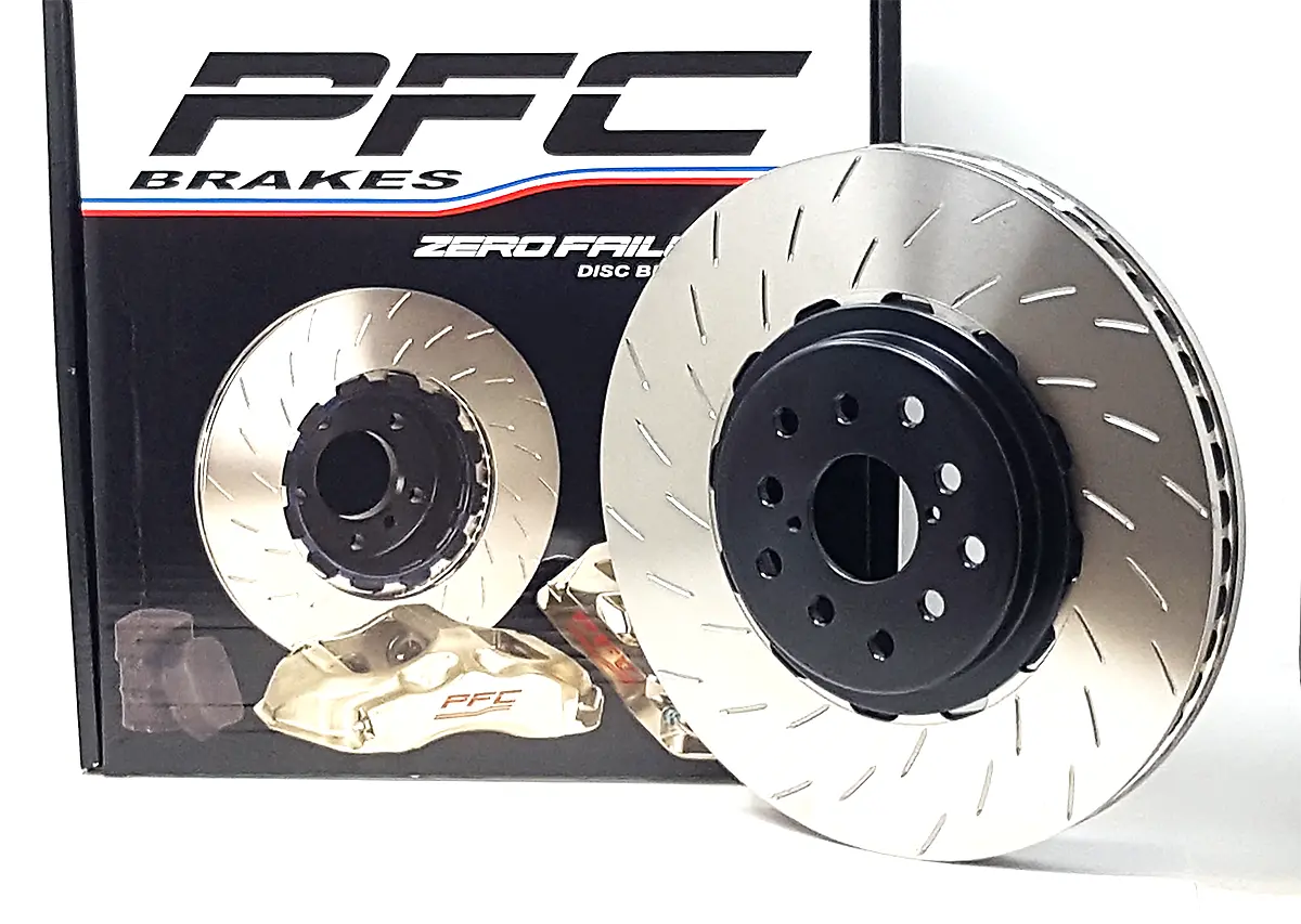 380.075.63-Rear-Left Pfc V3 Direct Drive 2Pc Rotor For Porsche 991 Gt3 And Cayman Gt4 1