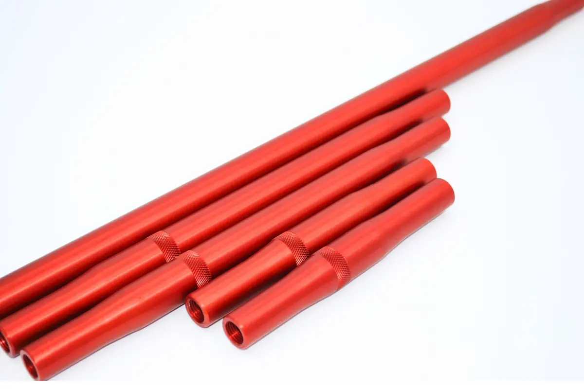 Radius Rod Package, Red Anodized | Legend Car 1