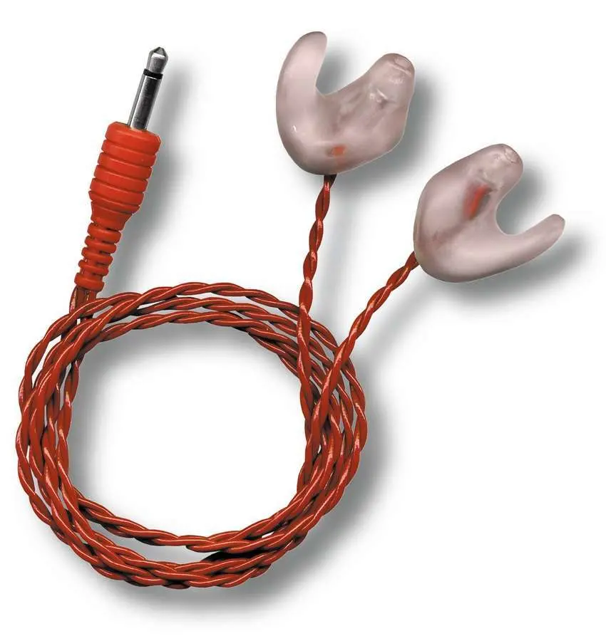 R.E. Racing Electronics | Ear Mold - Semi Custom Mono With 18" Cord 1