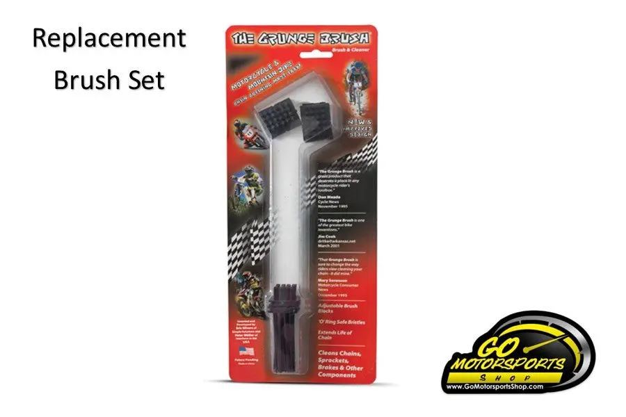 Replacement Brushes For The Grunge Brush | Chain, Sprocket, Brakes & More 1