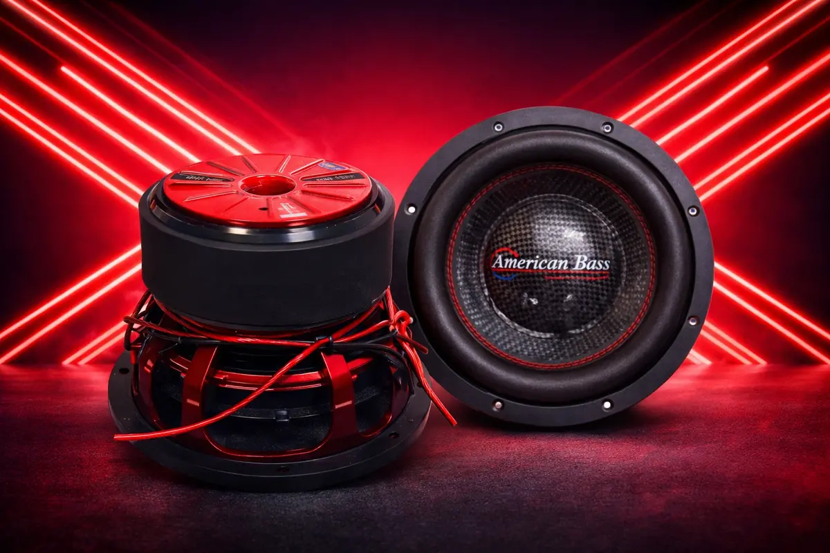 American Bass 10" 3000 Watt Dvc 4 Ohm Woofer (Hawk1044) 1