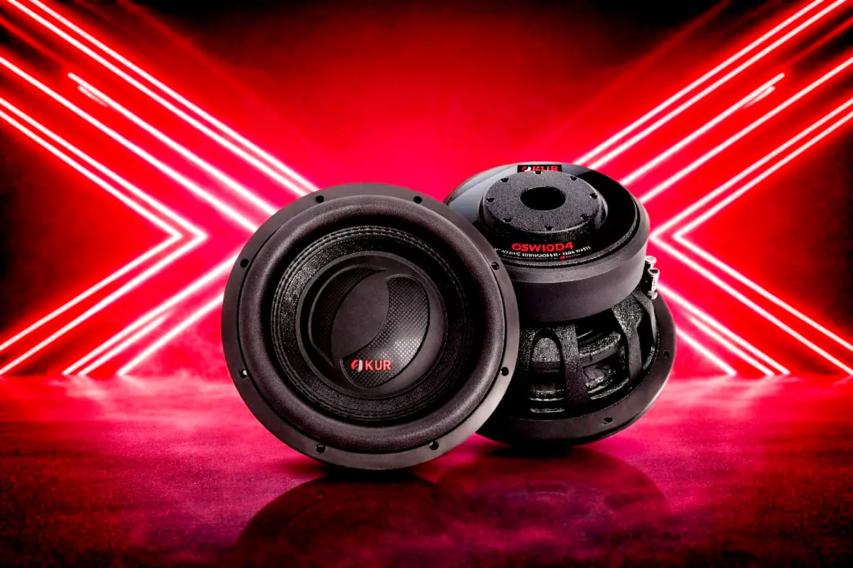 Okur 10" 2500 Watt D4 Woofer Diecast Basket (Osw10d4) 1