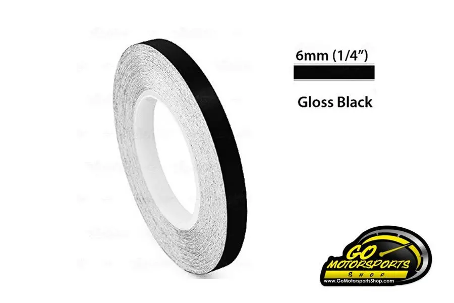 Roll Of Pinstriping Tape (Gloss Black) | Legend Car Wheel 1