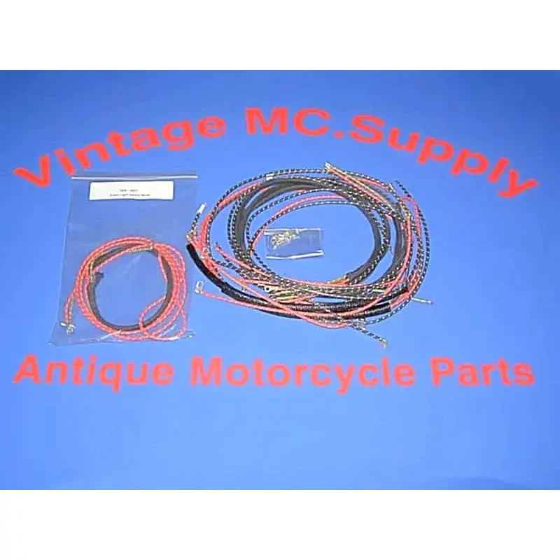 4735-36 Knucklehead Flathead Complete Wiring Harness Fits 1936 To 1937 Only Usa Made 1