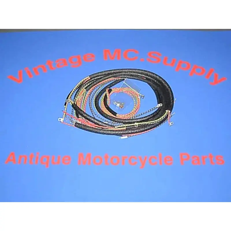 70321-48 1949-1957 Panhead And Wl Complete Wire Harness Usa Made 1