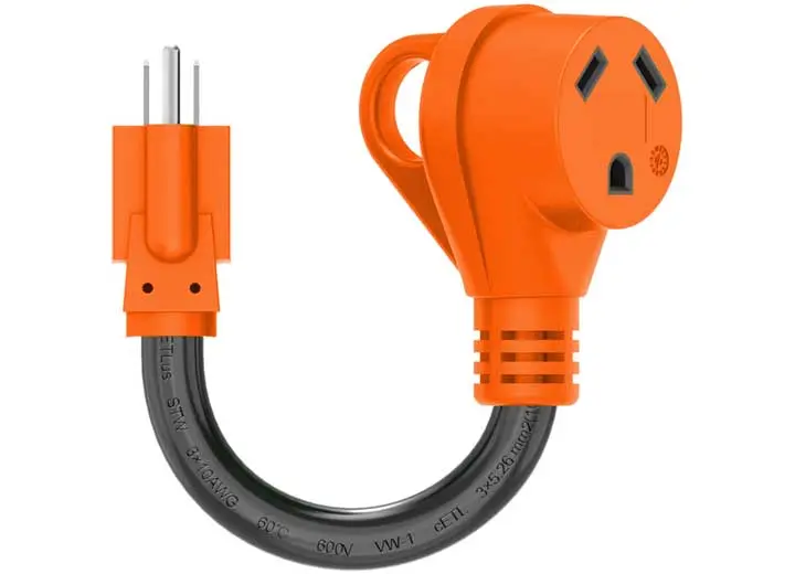 Rv Pro Canada 30A Female To 15A Male 12" Adapter 1