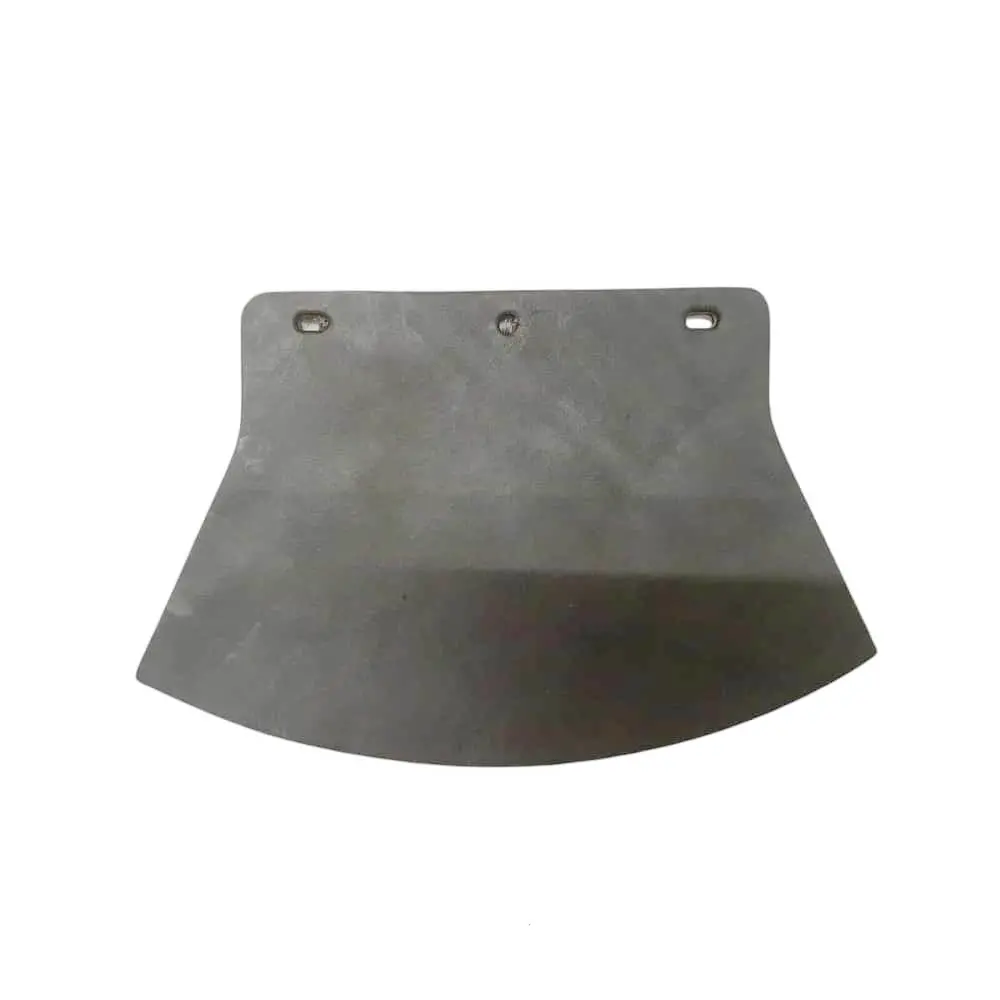 59235-26 Old 3757-26 Black Rubber And Canvas Mud Flap Usa Made 1