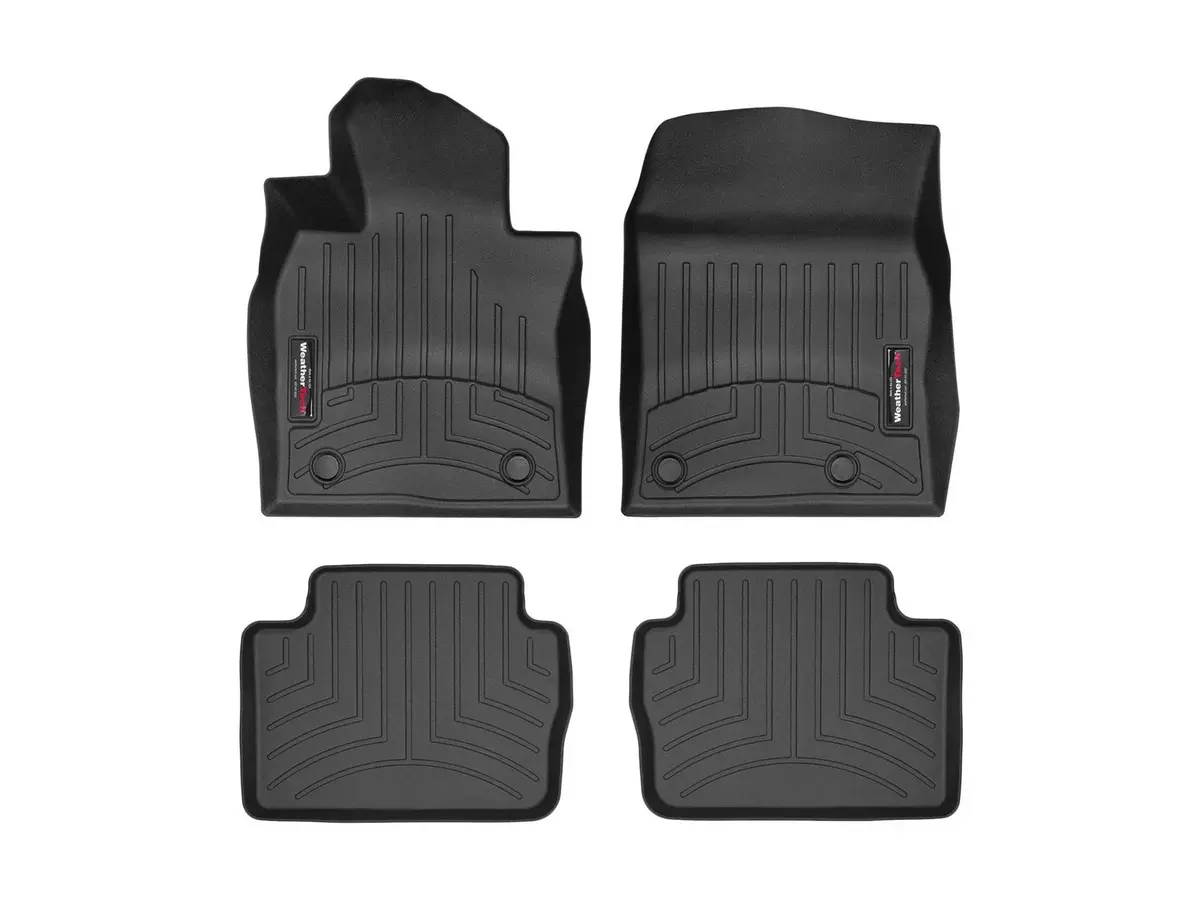Weathertech Floor Mats Floorliner For - Mazda Mazda3 19-21 - 1St & 2Nd Row Black 1