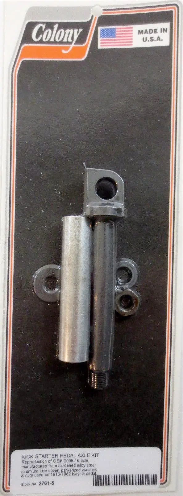 Kick Start Pedal Axle Kit Park And Cad 2761-5 1