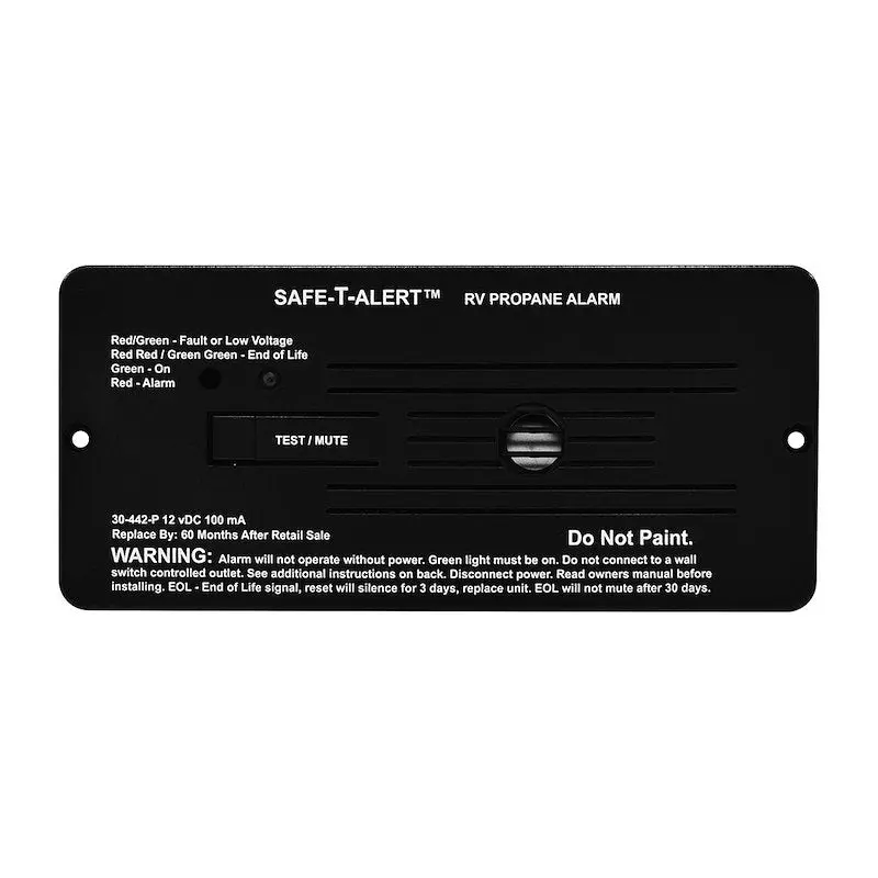 Safe-T-Alert ™ Flush Mount Propane Alarm 30-442-P-Bl 1