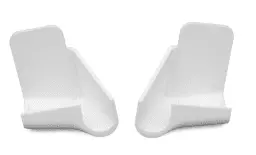 Short Gutter Spout White-4/Pk 1