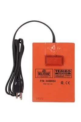 Silicone Pad, Adhesive-500W, 120V, 4.2A 1