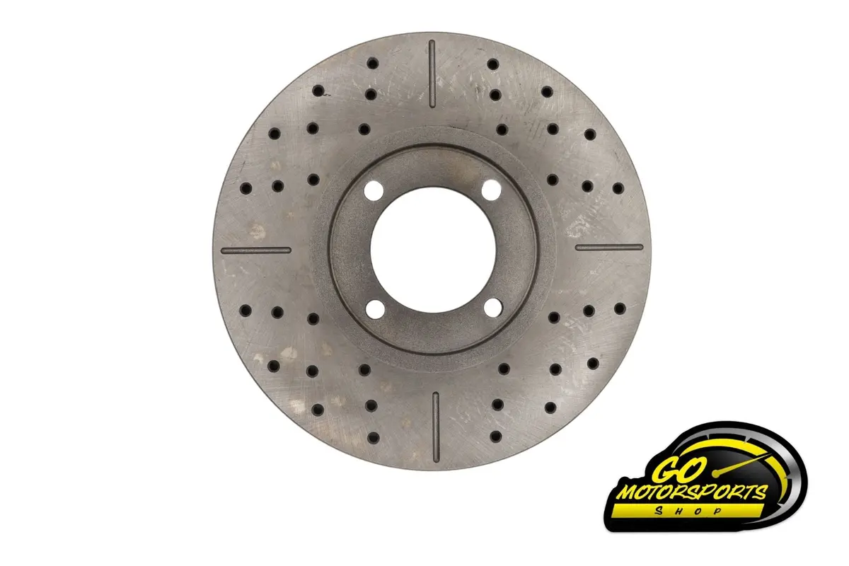 Slotted Mbm Front Brake Rotor | Legend Car 1