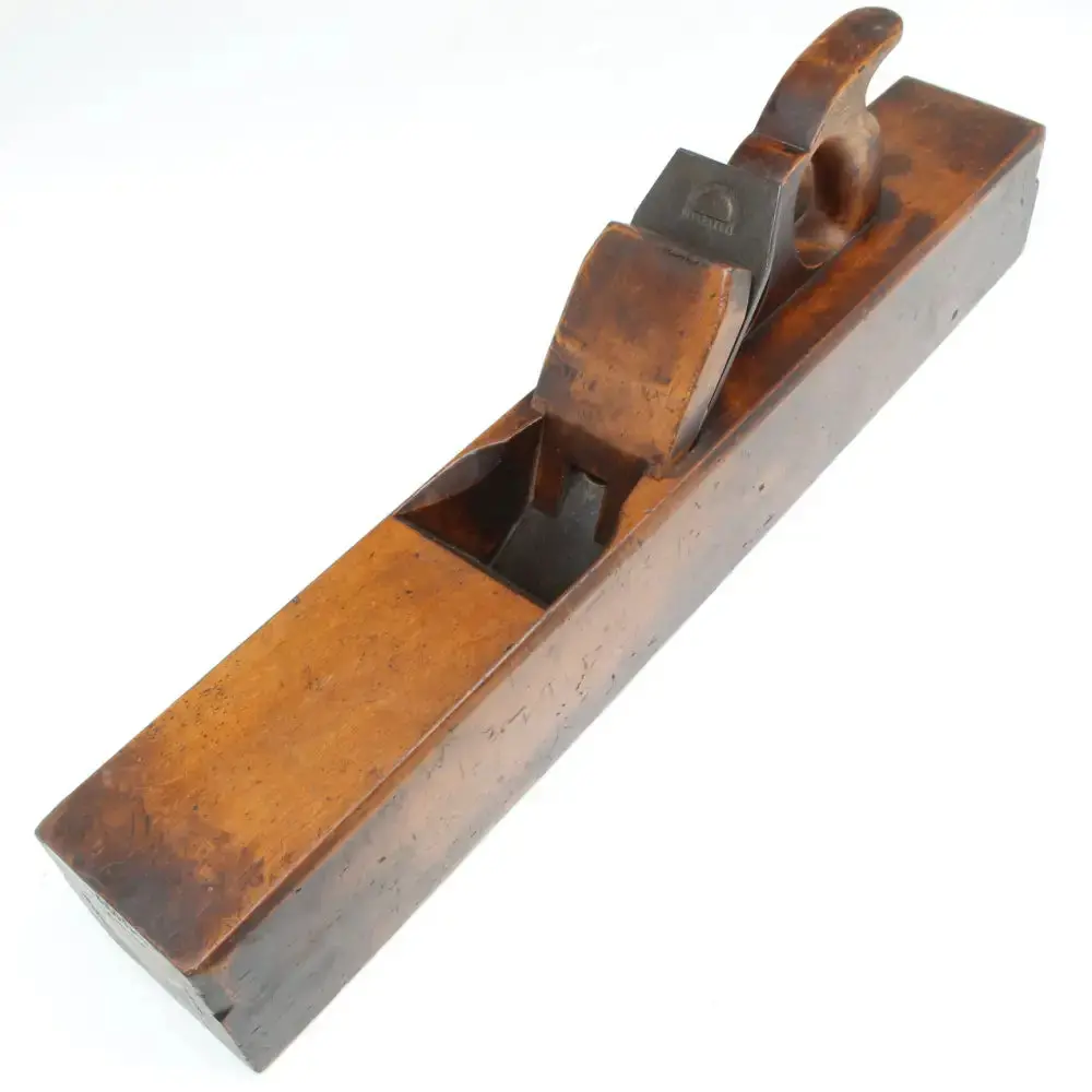Sold - Old Buck (Euston Rd, London) Wooden Jointer Plane (Beech) 2