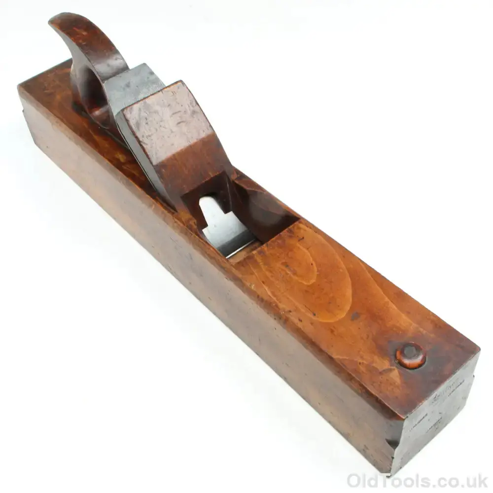 Sold - Old Malloch Scottish Wooden Jointer Plane - 22" (Beech) 1
