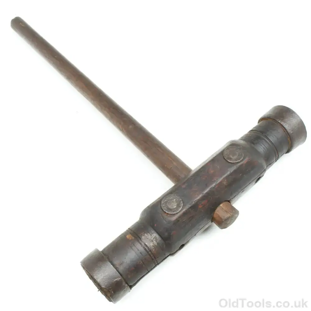 Sold - Old Shipwrights Caulking Mallet (Display) 1