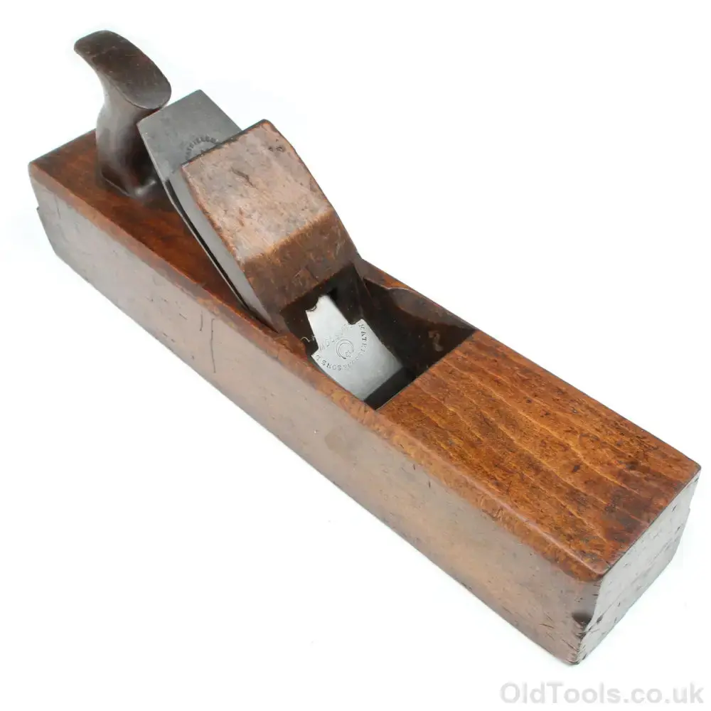 Sold - Old Wooden Mathieson Jack Plane - 17" (Beech) 1