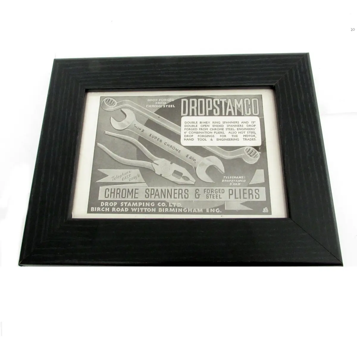 1950'S Framed Dropstamco Picture - Size: A6 1