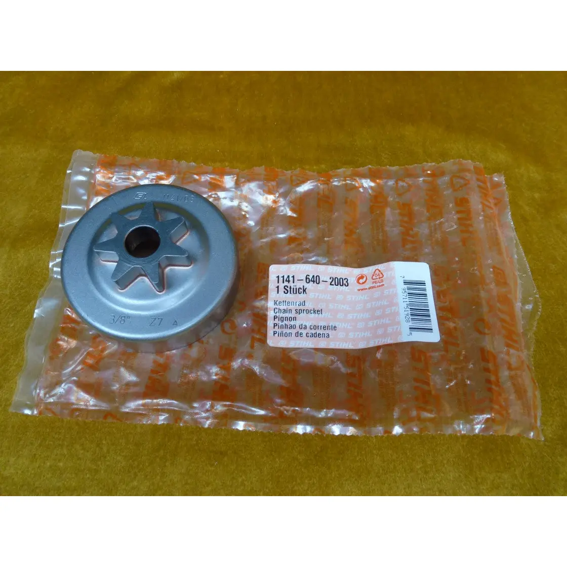 Stihl Chain Sprocket, Part #11416402003 1