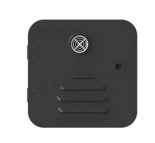 Suburban 6285Aeb Water Heater Door | St-42 & St-60 Black 1
