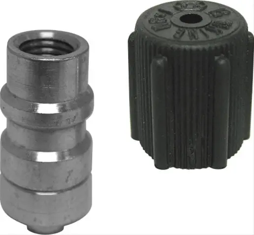 Vintage Air Braze-On A/C Service Port Fitting Kit 1