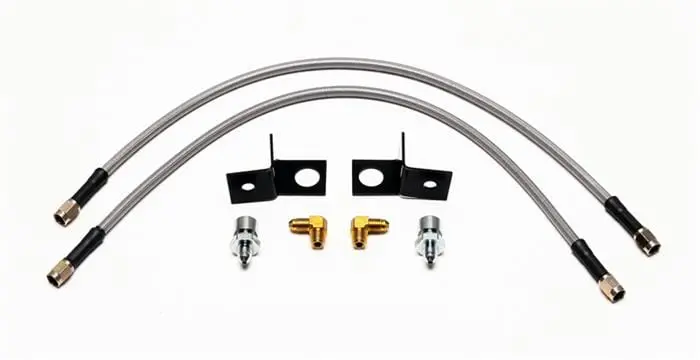 Wilwood Stainless Steel Brake Flex Line Kit – 220-13968 1
