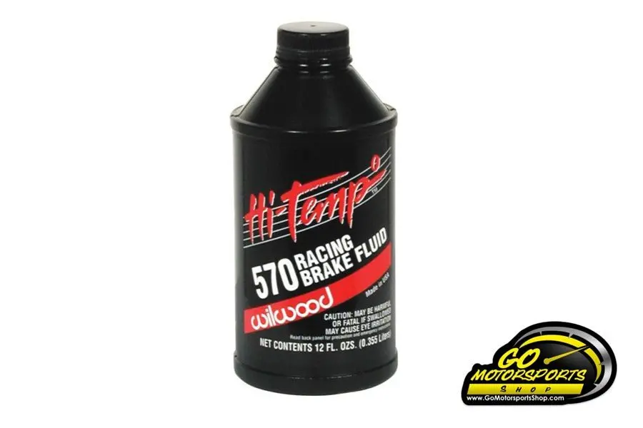 Wilwood Hi-Temp 570 Brake Fluid 12Oz 1