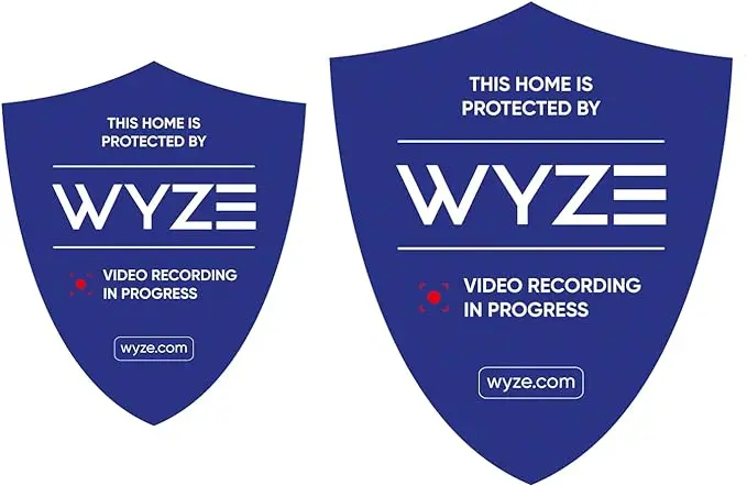 Wyze Security Reflective Sticker 1