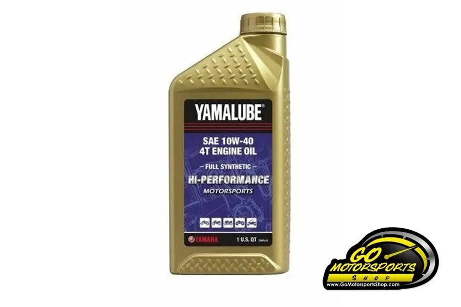 Yamalube 10W-40 Motorsports Full Synthetic Performance Oil 1