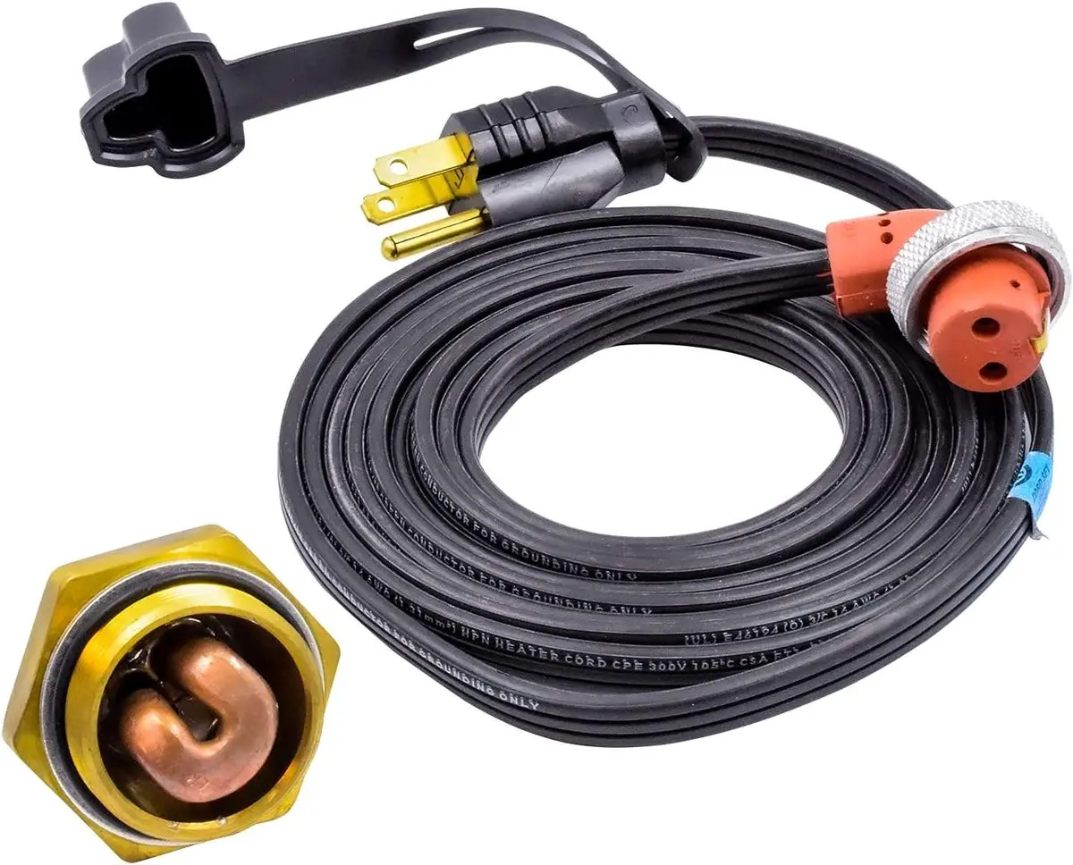 Zerostart 3100105 Engine Block Immersion Heater For Chrysler, Dodge, Mercedes-Benz, Mercedes Freightliner Sprinter, 38Mm Thread | Csa Approved | 120 Volts | 400 Watts 1