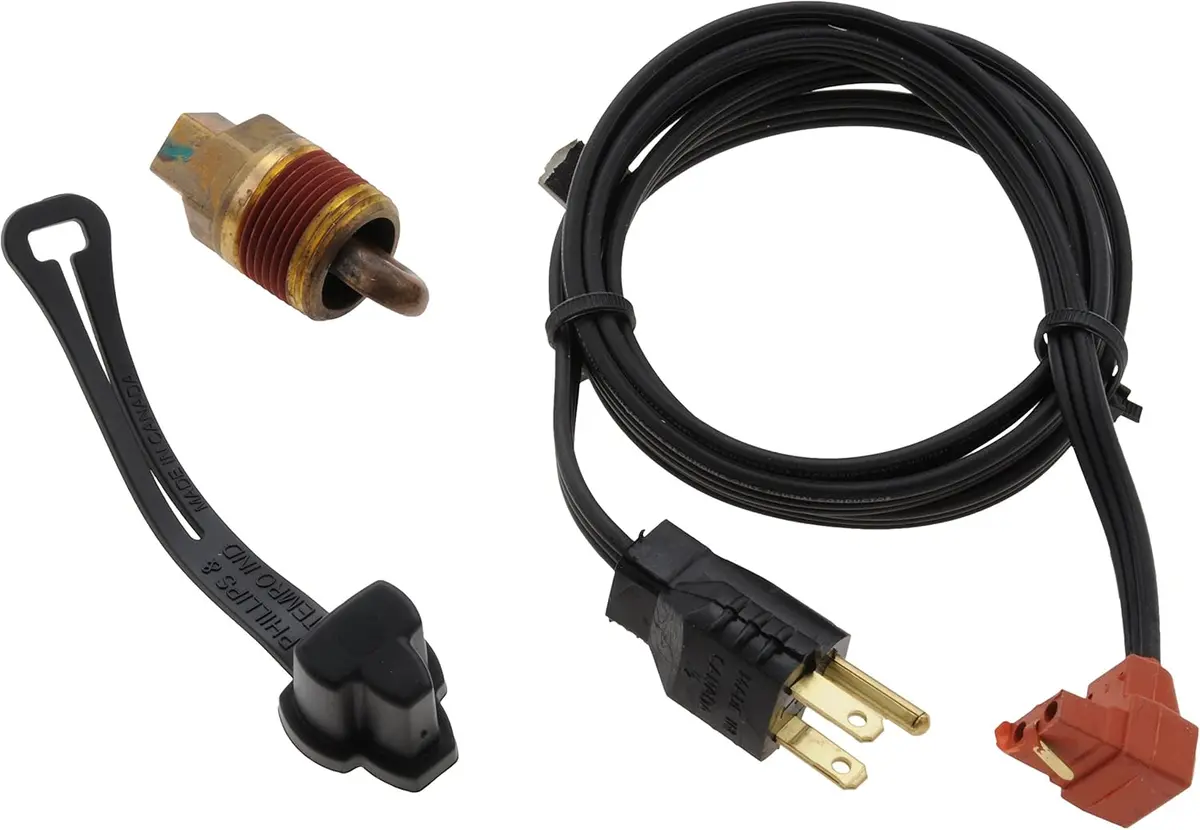 Zerostart Products (Phillip Engine Heater 400W 120V 1/2 Inch Npt Brass Adapter (Ford Jag (3100002) 1